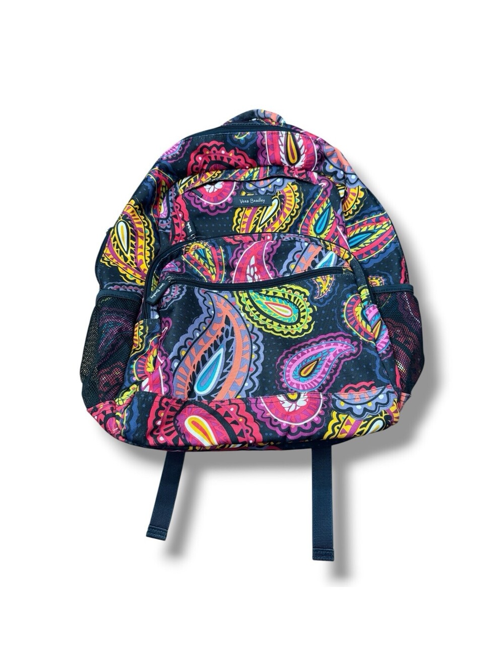 Vera Bradley Lighten Up Essential Backpack in Twilight Paisley Pattern School